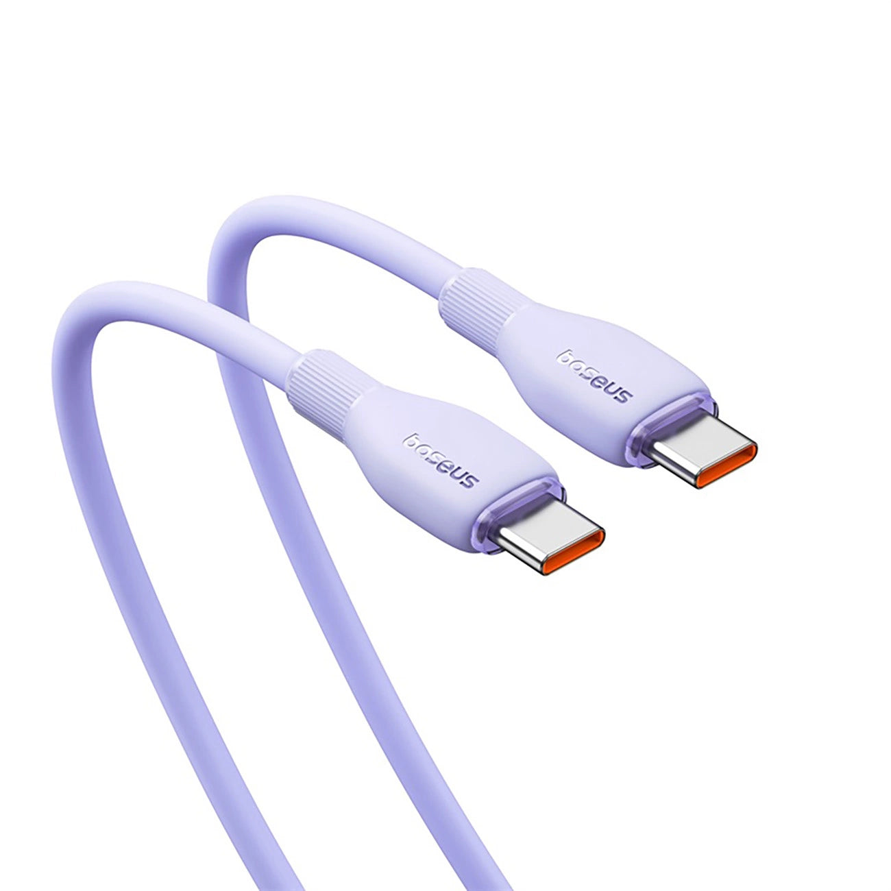 Baseus Pudding 100W USB-C - USB-C Kabel 2m - Lila