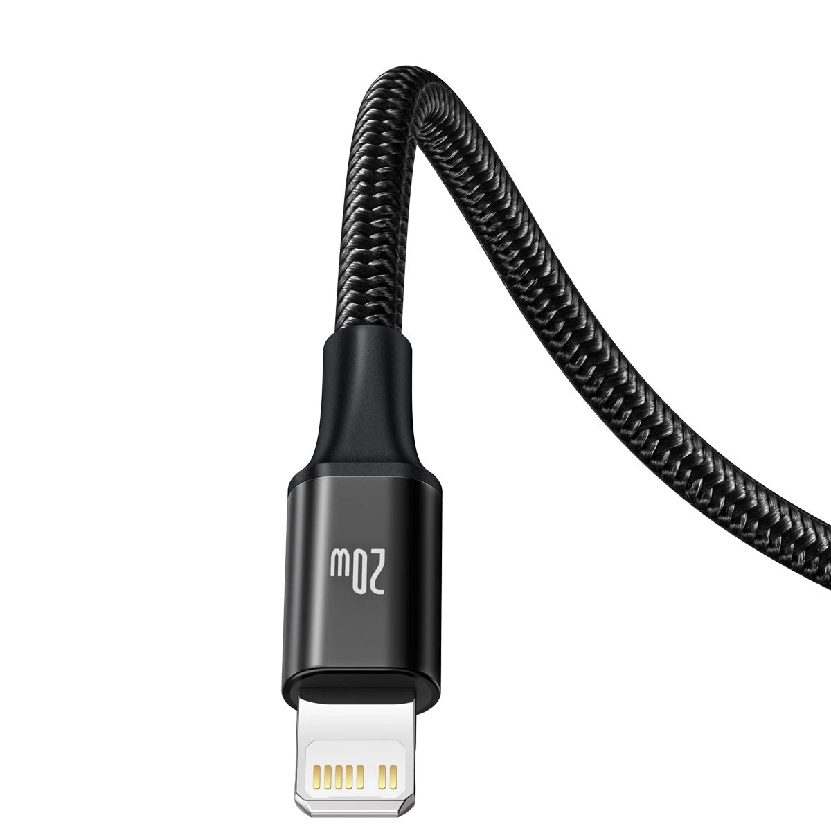 Baseus Rapid Series 3in1 USB-C – USB-C/ Lightning /Micro-USB-Kabel 20 W PD 1,5 m – Schwarz