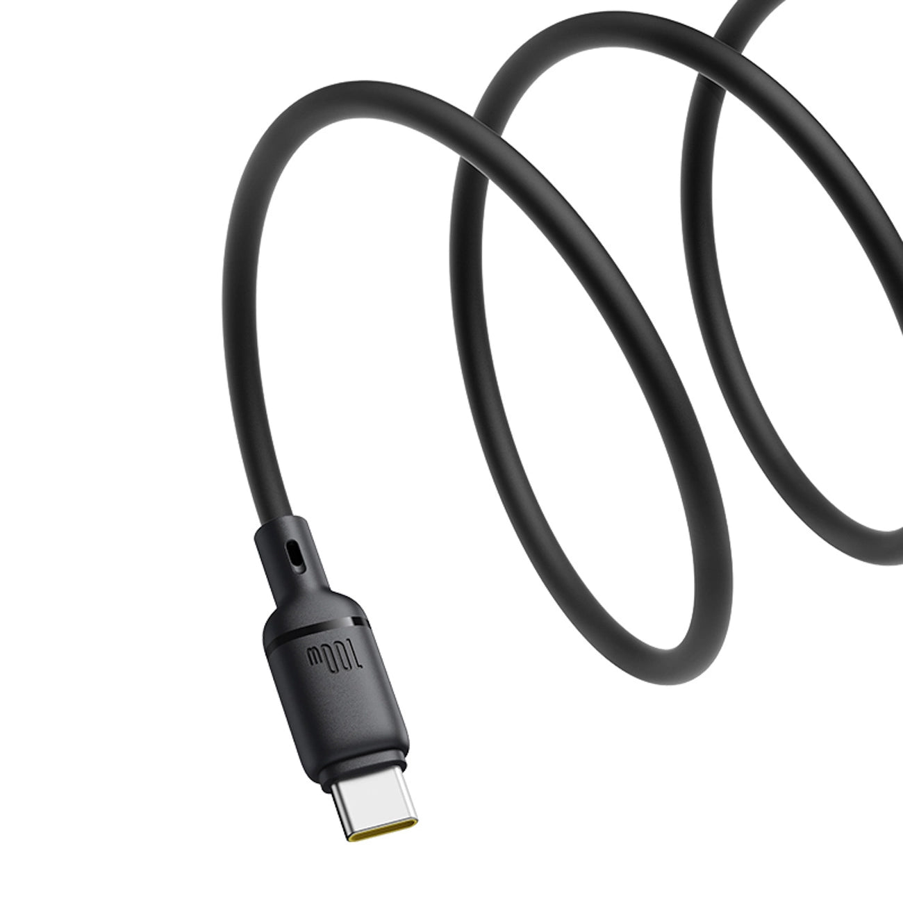 Baseus Silky Series 100W USB-C - USB-C 1m Kabel - Schwarz