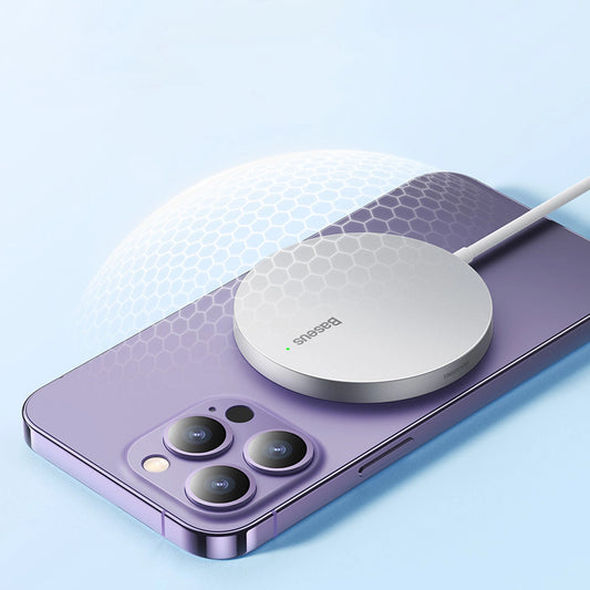 Baseus Simple Mini3 Induktionsladegerät MagSafe 15W schwarz