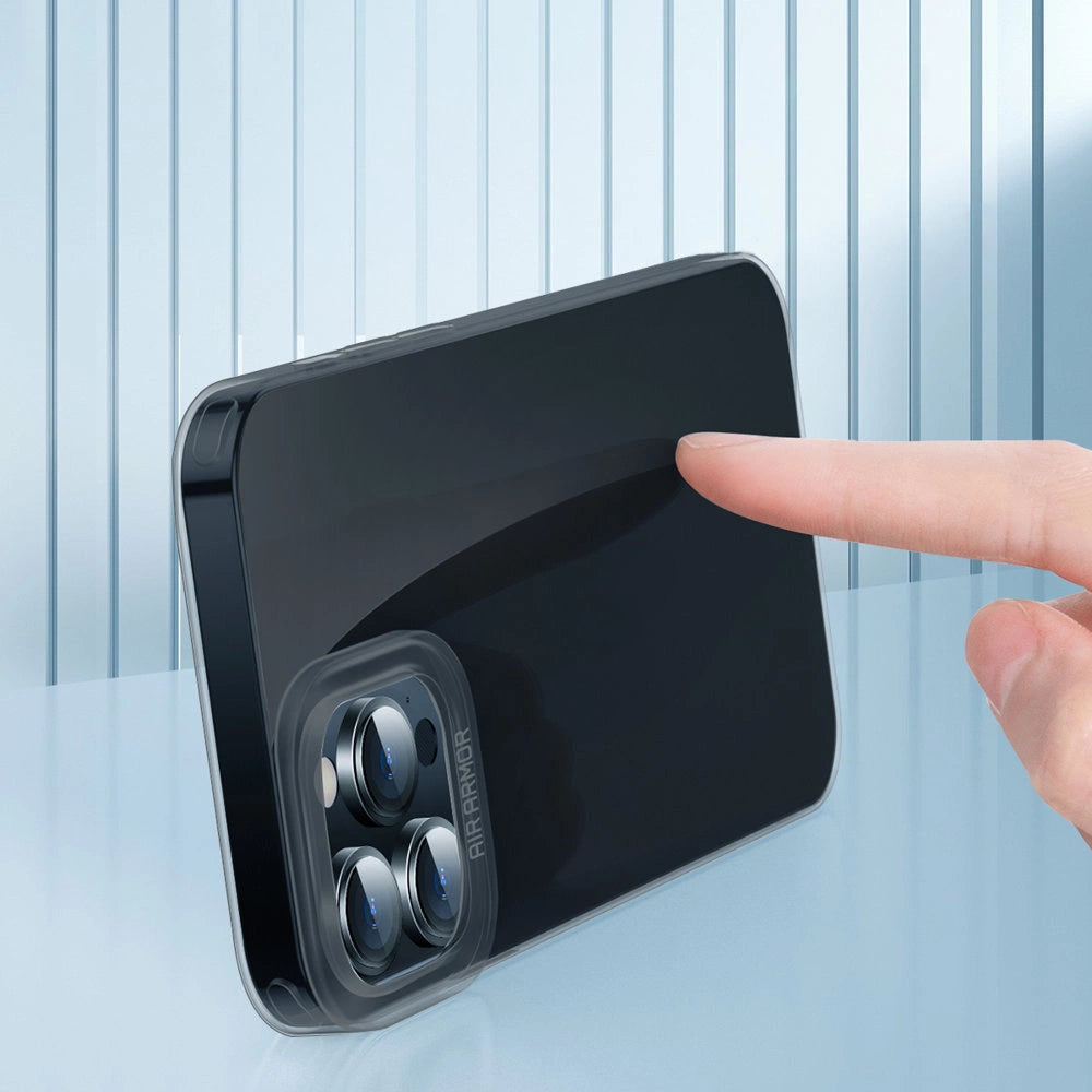 Baseus Simple Series Case transparente Gelhülle für iPhone 13 Pro schwarz (ARAJ000401)