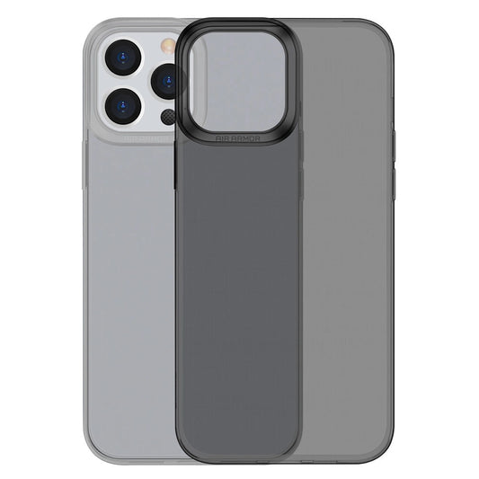 Baseus Simple Series Case transparente Gelhülle für iPhone 13 Pro schwarz (ARAJ000401)