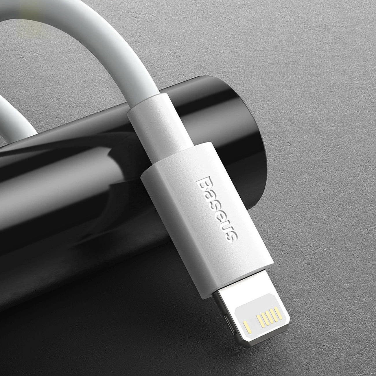Baseus Simple Wisdom Lightning / USB-C Kabel 20W 1,5 m 2 Stück - Weiß