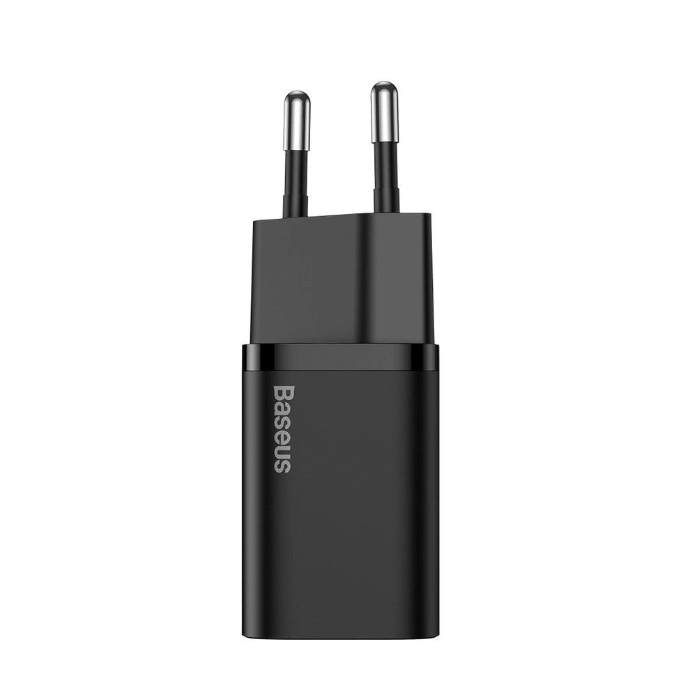 Baseus Super Si 1C Schnellladegerät USB Typ C 25W Power Delivery Quick Charge schwarz (CCSP020101)