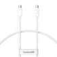 Baseus Superior 2 CB000066 USB-C / USB-C USB4-Kabel 240 W 1,8 m – Weiß