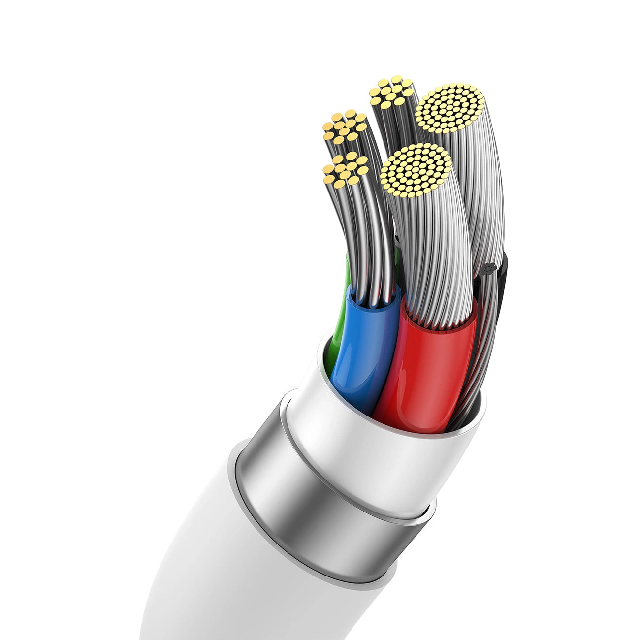 Baseus Superior 2 CB000066 USB-C / USB-C USB4-Kabel 240 W 1,8 m – Weiß