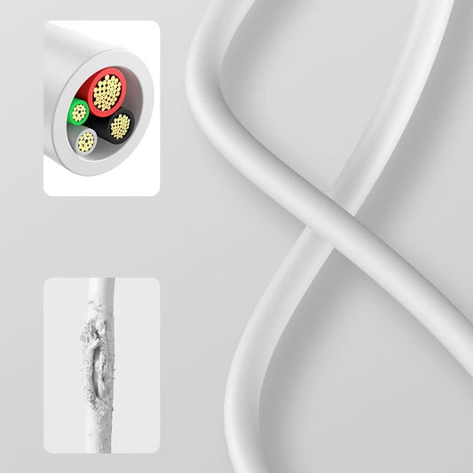 Baseus Superior 3in1 USB-Kabel - Lightning / USB Typ C / Micro-USB 3,5 A 1,5 m blau (CAMLTYS-03)