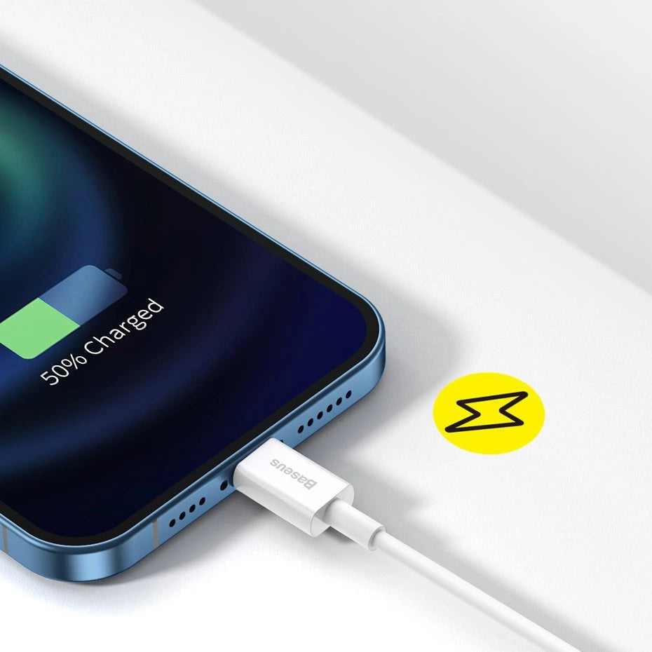 Baseus Superior Kabel USB - Lightning 2,4A 1 m Blau (CALYS-A03)