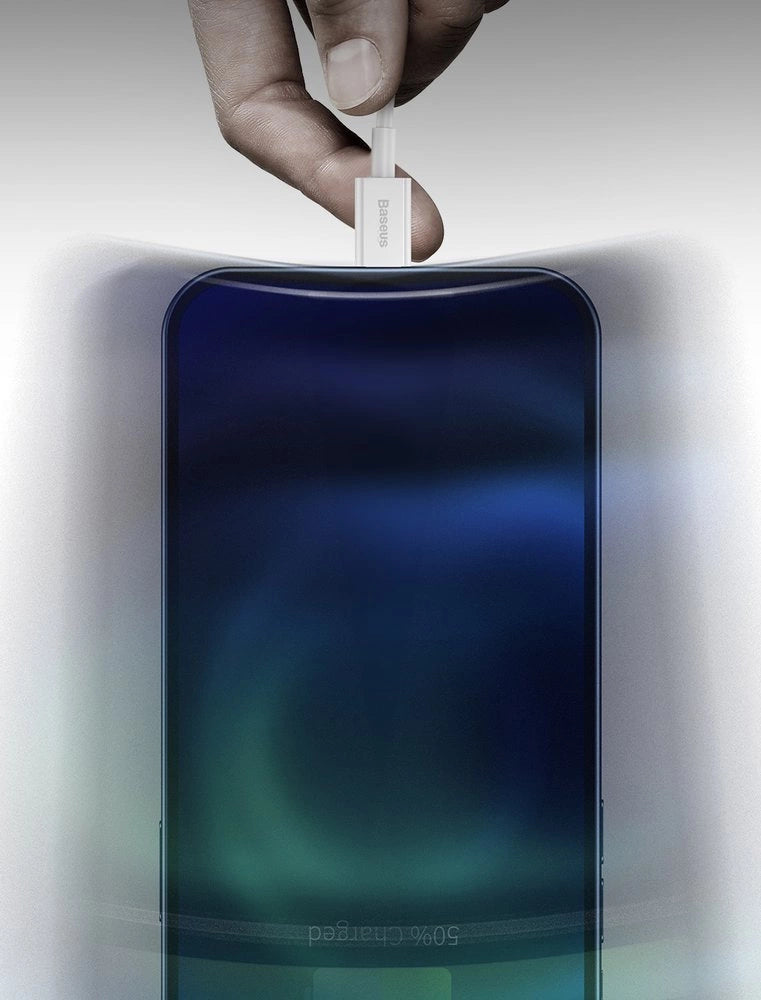 Baseus Superior Kabel USB - Lightning 2,4A 2 m Weiß (CALYS-C02)