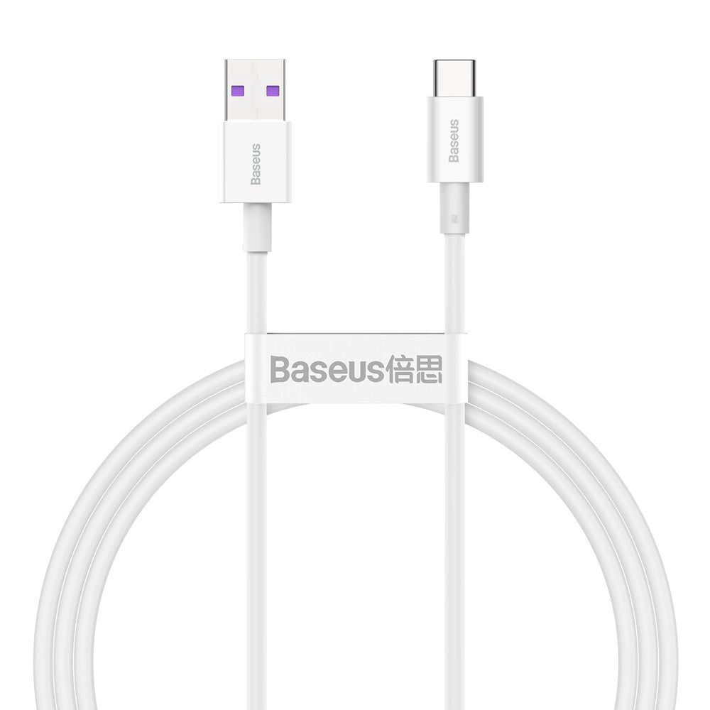 Baseus Superior Kabel USB - USB Typ C 6A 66W 1m weiß (CATYS-02)