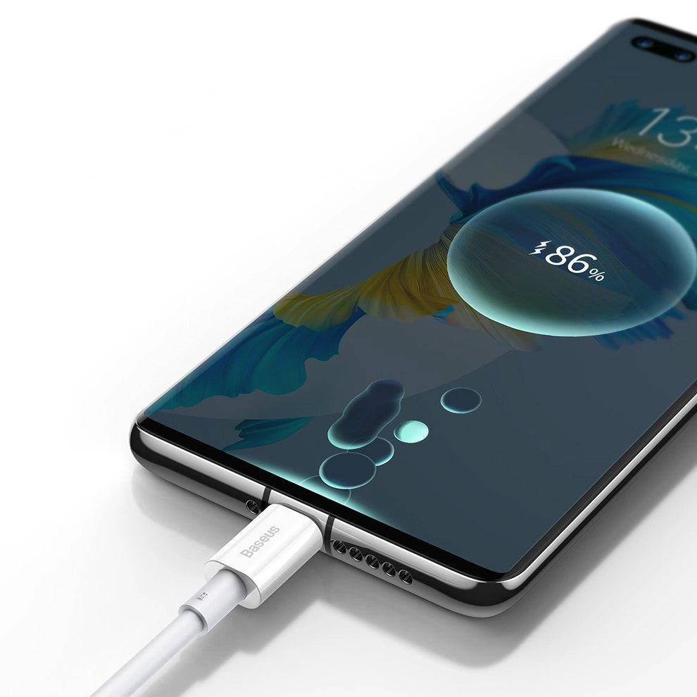 Baseus Superior Kabel USB - USB Typ C 6A 66W 1m weiß (CATYS-02)