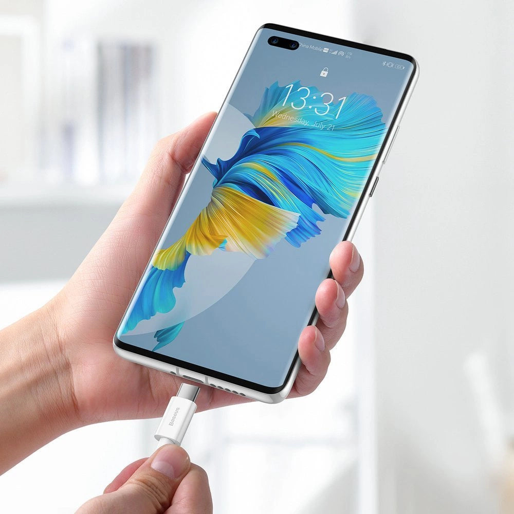 Baseus Superior Kabel USB - USB Typ C 6A 66W 1m weiß (CATYS-02)