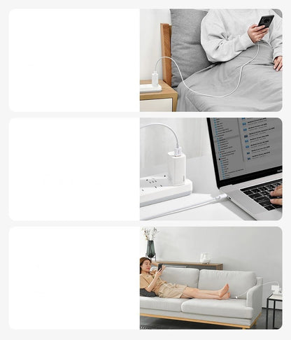 Baseus Superior Kabel USB - USB Typ C 6A 66W 2m weiß (CATYS-A02)