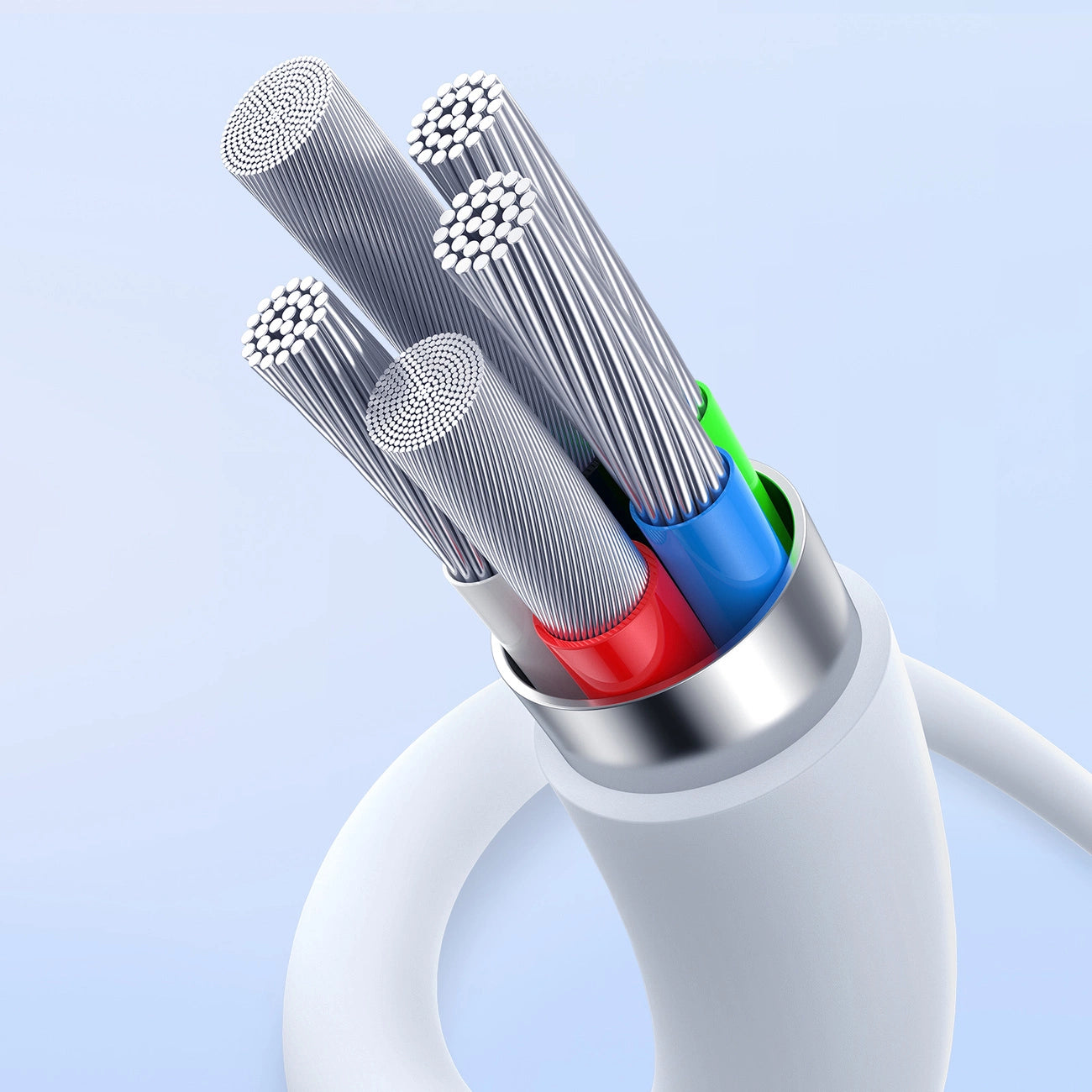 Baseus Superior Series II USB-C – USB-C 30 W 480 Mbit/s 2 m Kabel – Weiß