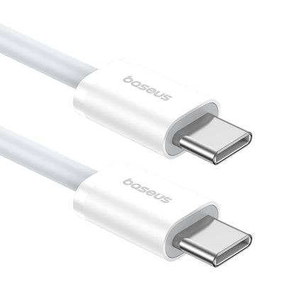 Baseus Superior Series II USB-C – USB-C 30 W 480 Mbit/s Kabel 1 m – Weiß