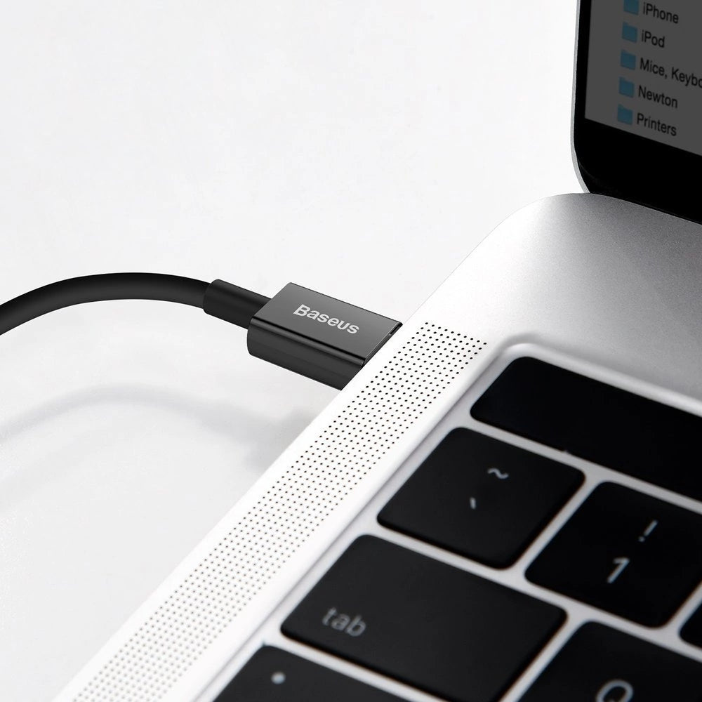 Baseus Superior Series USB-C / Lightning PD 20W 1 m Kabel - Schwarz