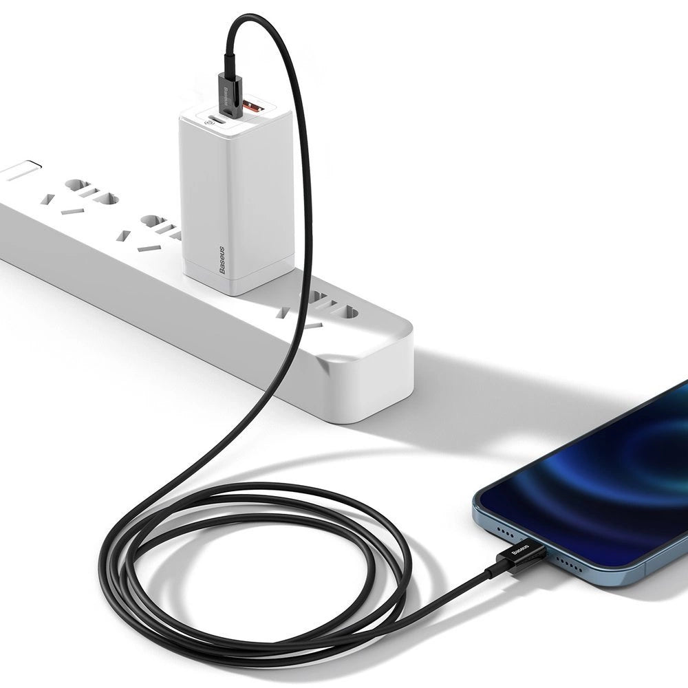 Baseus Superior Series USB-C / Lightning PD 20W 1 m Kabel - Schwarz