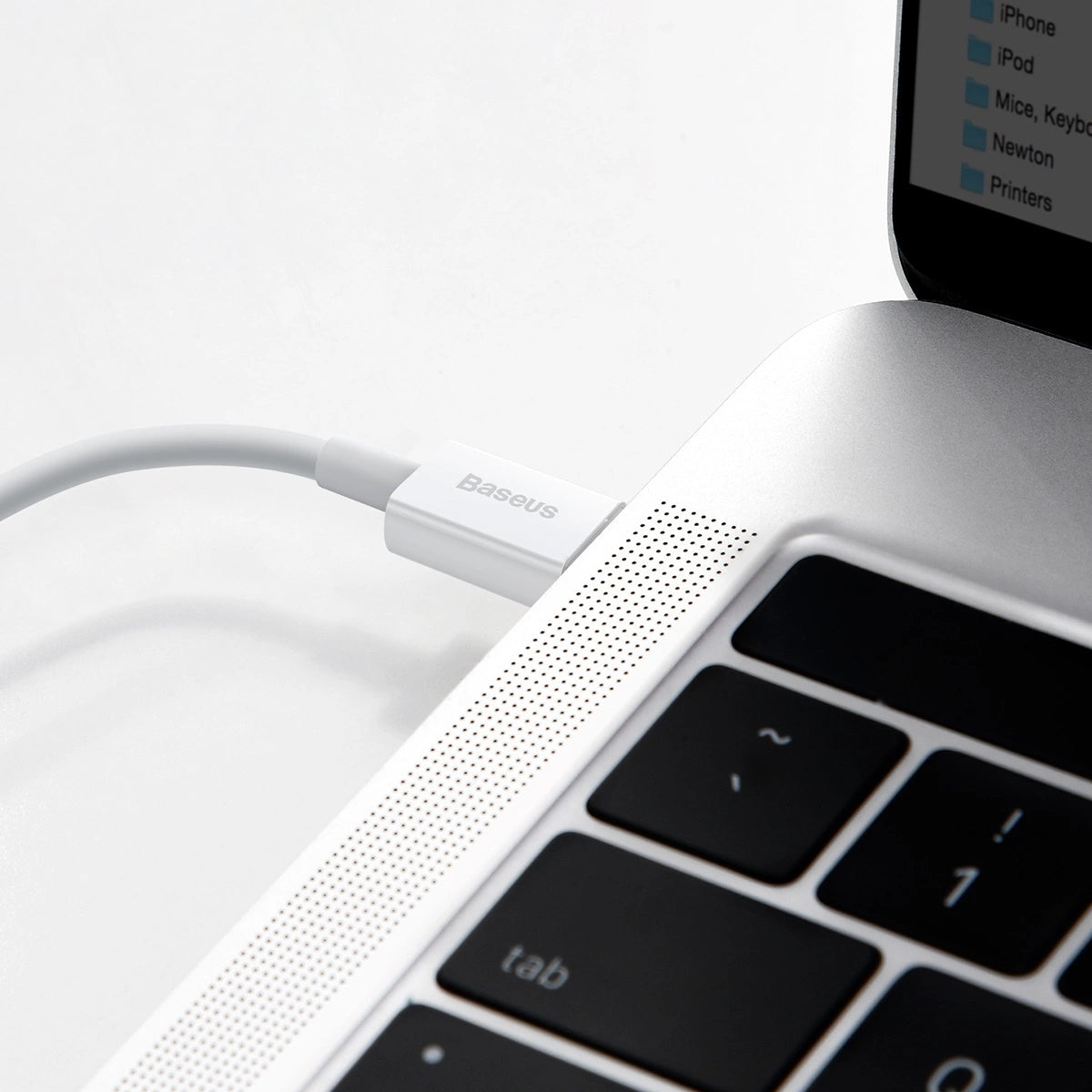 Baseus Superior Series USB-C / Lightning PD 20W 2 m Kabel - Weiß