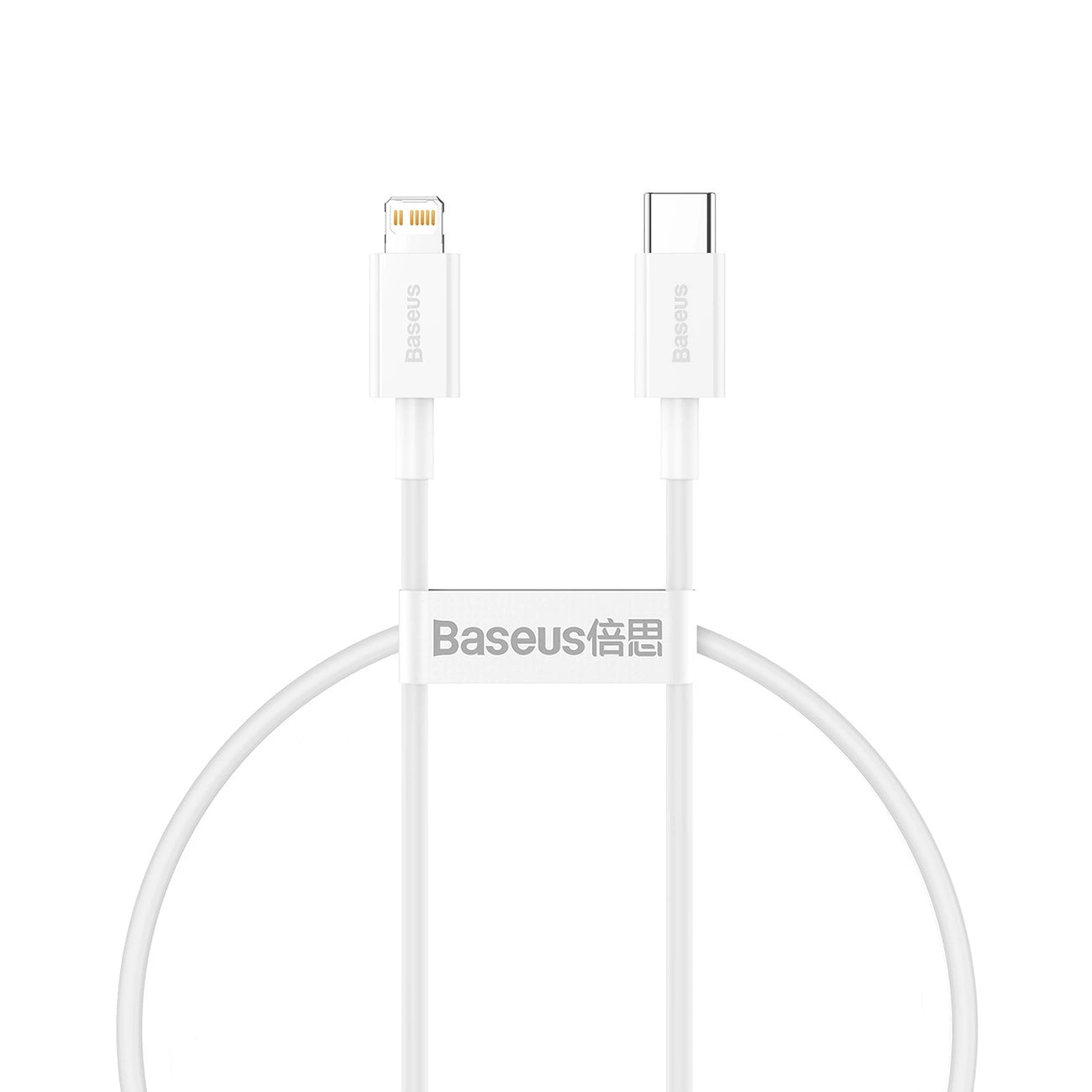 Baseus Superior Series USB-C / Lightning PD 20W 2 m Kabel - Weiß