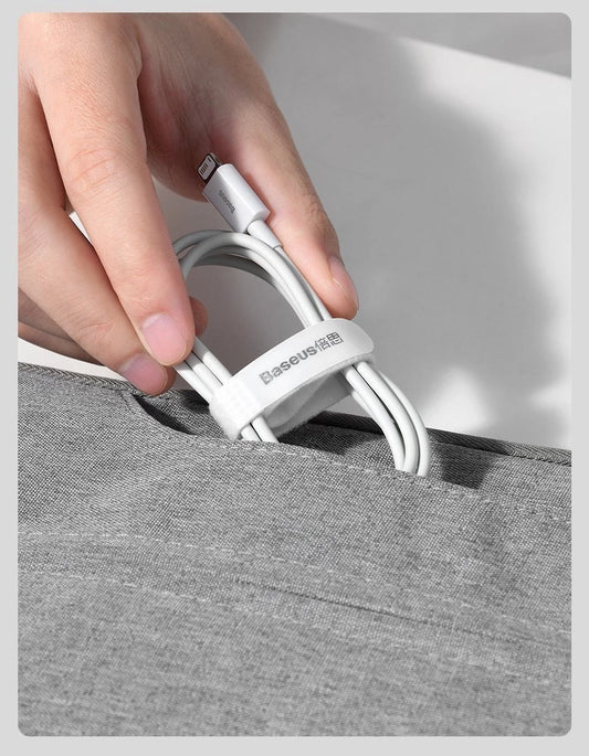 Baseus Superior USB-Kabel - Lightning 2,4 A 0,25 m Weiß (CALYS-02)