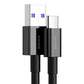 Baseus Superior USB-Kabel - USB Typ C 66 W (11 V / 6 A) Huawei SuperCharge SCP 2 m schwarz (CATYS-A01)