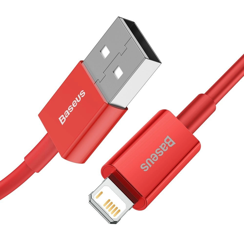 Baseus Superior USB - Lightning Kabel 2,4 A 1 m rot (CALYS-A09)