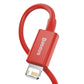Baseus Superior USB - Lightning Kabel 2,4 A 1 m rot (CALYS-A09)