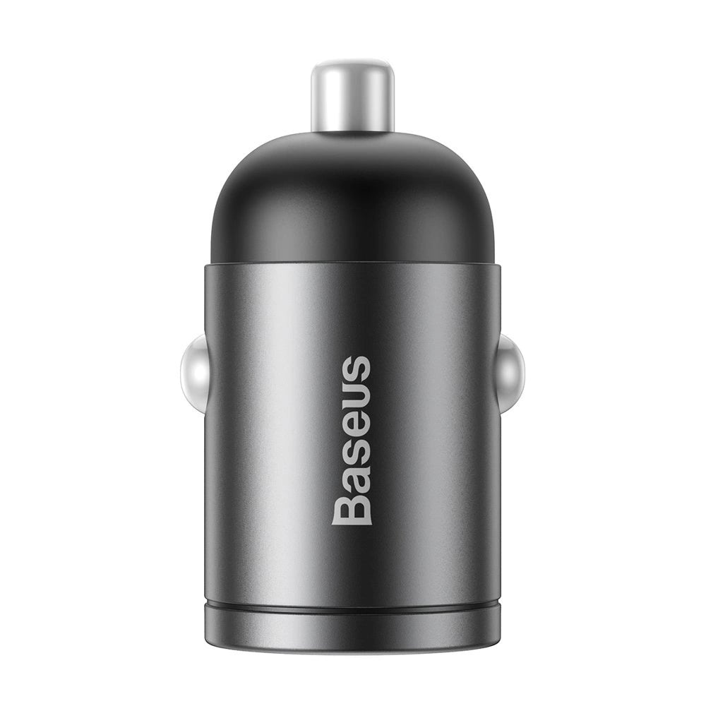 Baseus Tiny Star Mini Auto Ladegerät Autoadapter USB 30W Quick Charge 3.0 grau (VCHX-A0G)