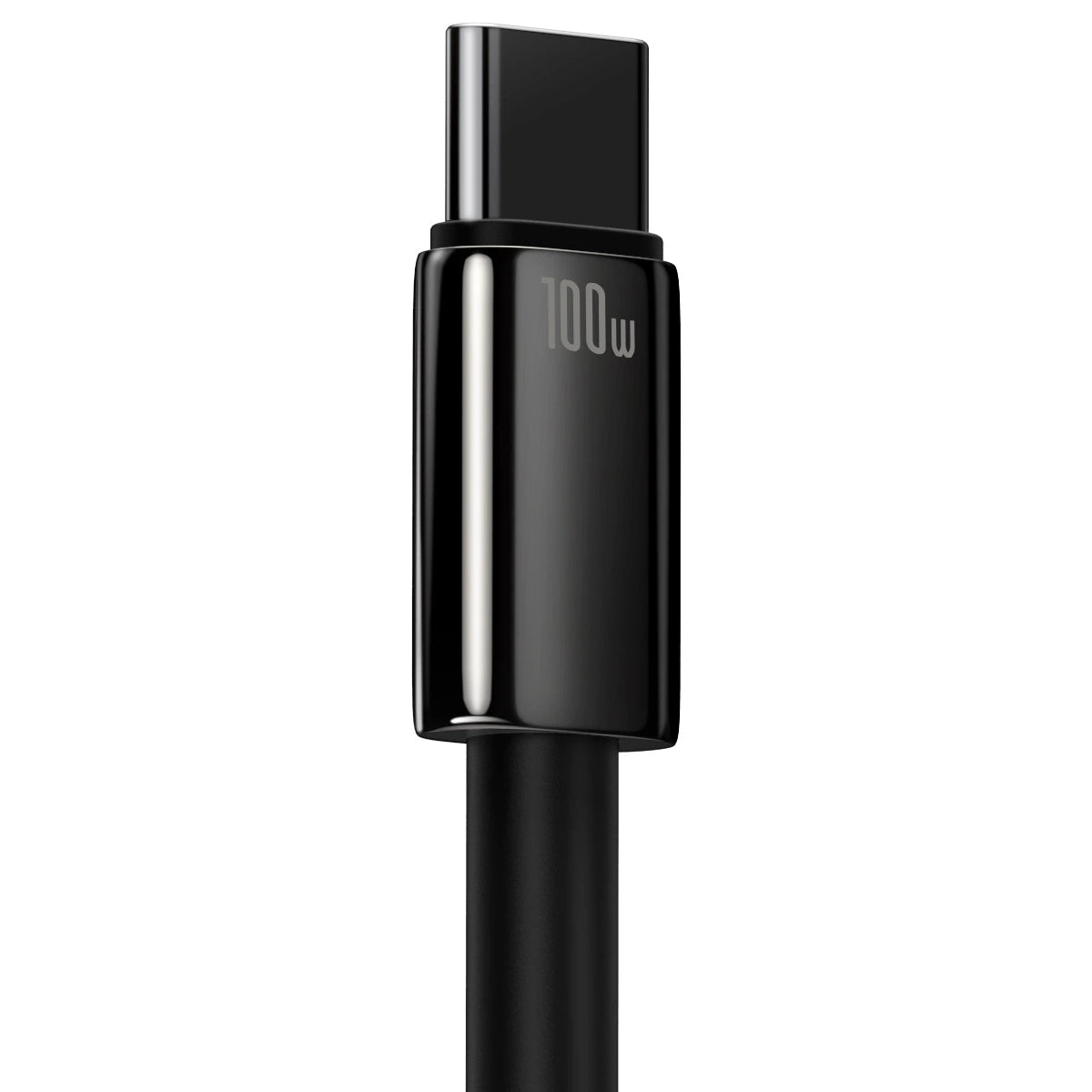 Baseus Tungsten Gold USB-A auf USB-C Kabel 480Mb/s 100W 1m Schwarz (CAWJ000001)