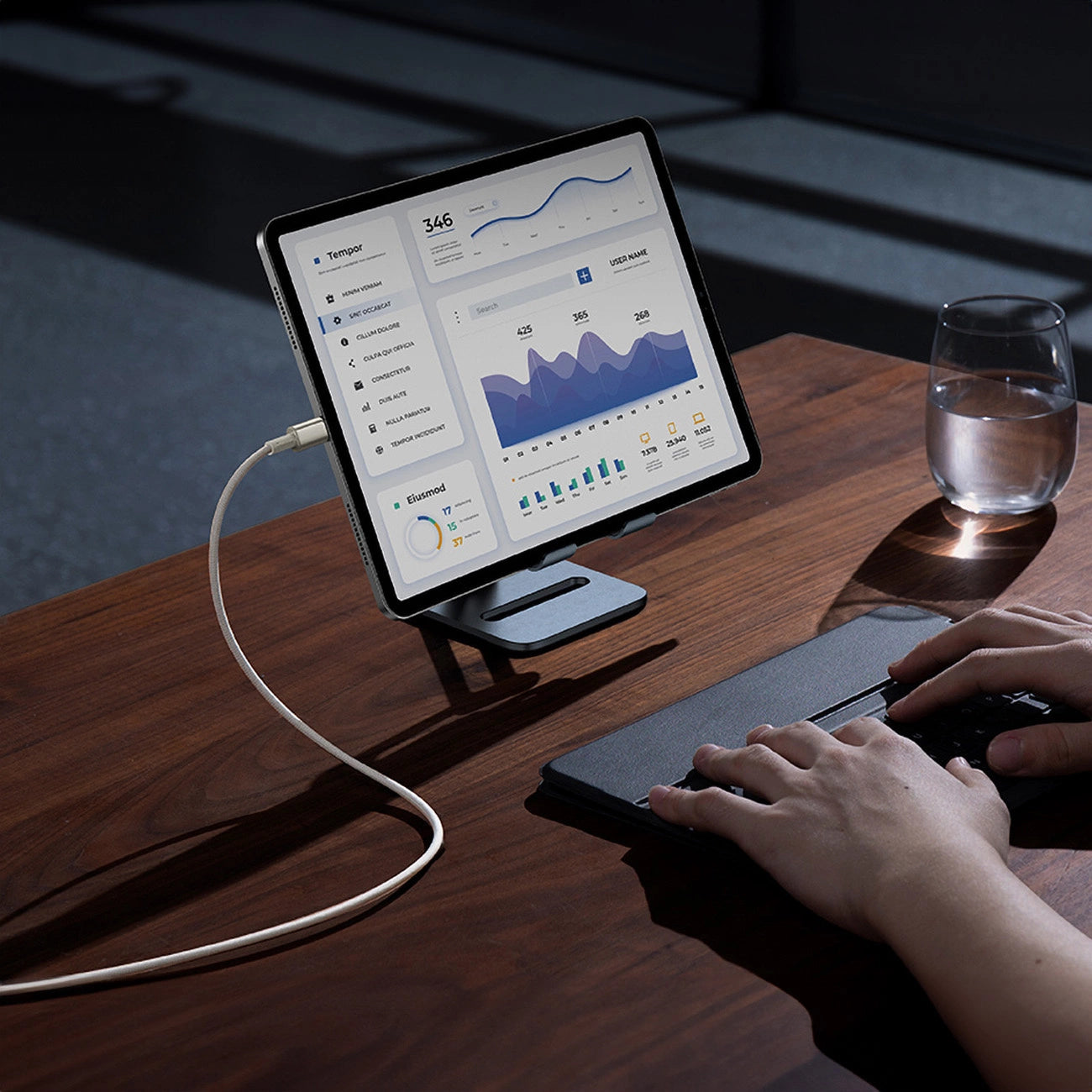 Baseus Tungsten Gold USB-C / USB-C-Kabel 100 W 1 m – Gold