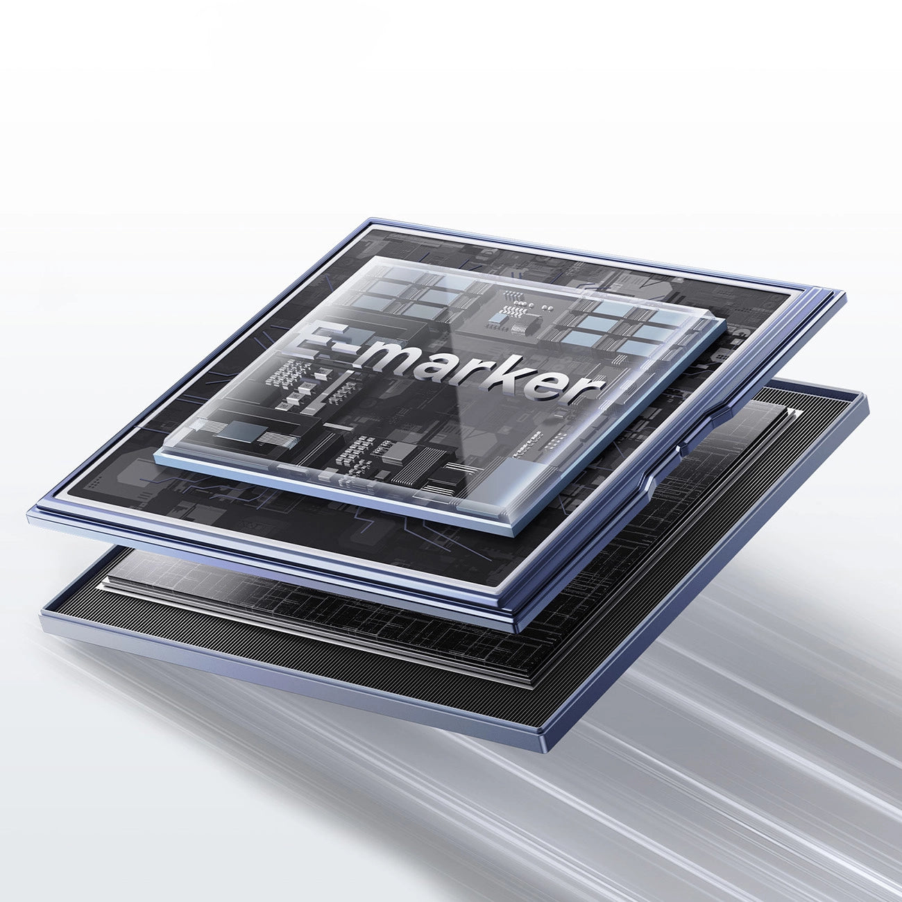 Baseus Tungsten Gold magnetisches USB-C / USB-C-Kabel 100 W 1 m – schwarz