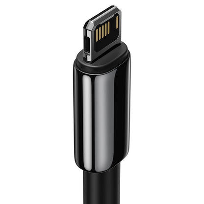 Baseus Tungsten kabel USB - Lightning 2,4 A 1 m schwarz (CALWJ-01)