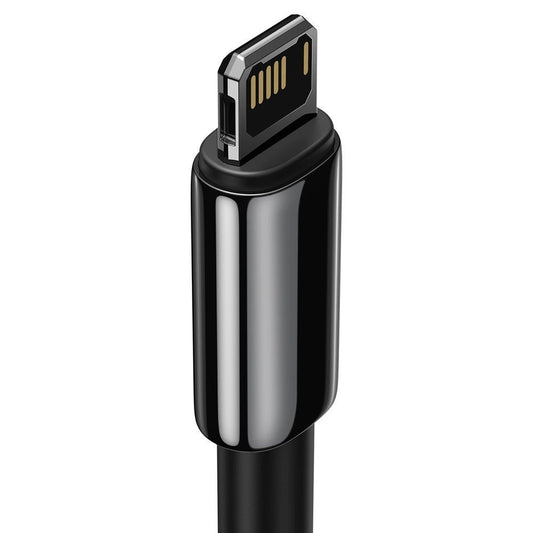 Baseus Tungsten kabel USB - Lightning 2,4 A 1 m schwarz (CALWJ-01)