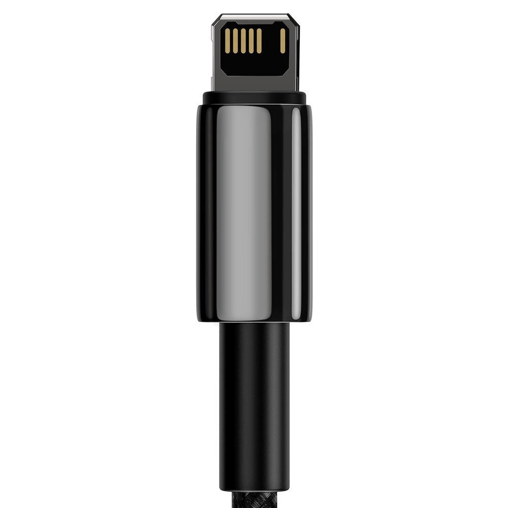 Baseus Tungsten kabel USB - Lightning 2,4 A 1 m schwarz (CALWJ-01)
