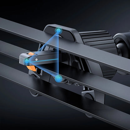 Baseus Wisdom Induktionsladegerät, Autotelefonhalter, schwarz (CGZX000001)