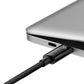 Baseus Wolfram Gold CAWJ040201 USB-C-Kabel (480 Mbit/s, 240 W, 3 m, Schwarz)