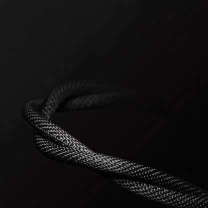 Baseus Yiven M30 Stereo-Audiokabel AUX 3,5 mm Mini-Klinkenstecker 1,5 m silber-schwarz (CAM30-CS1)