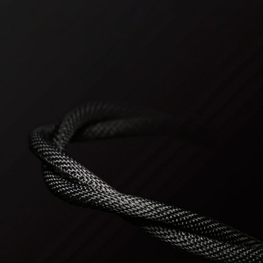 Baseus Yiven M30 Stereo-Audiokabel AUX 3,5 mm Mini-Klinkenstecker 1,5 m silber-schwarz (CAM30-CS1)