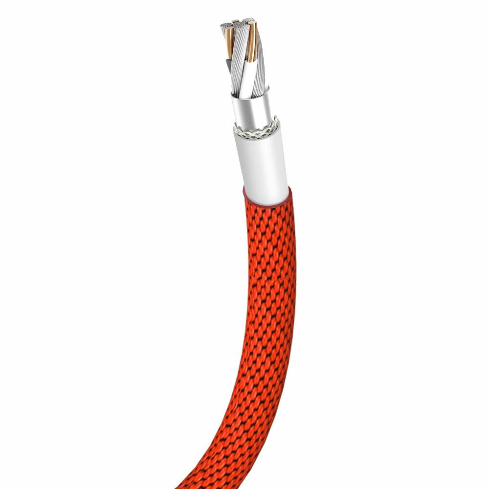 Baseus Yiven Stoff-geflochtenes Kabel USB / Lightning 1,8M rot (CALYW-A09)