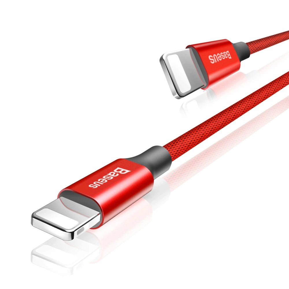 Baseus Yiven Stoff-geflochtenes Kabel USB / Lightning 1,8M rot (CALYW-A09)