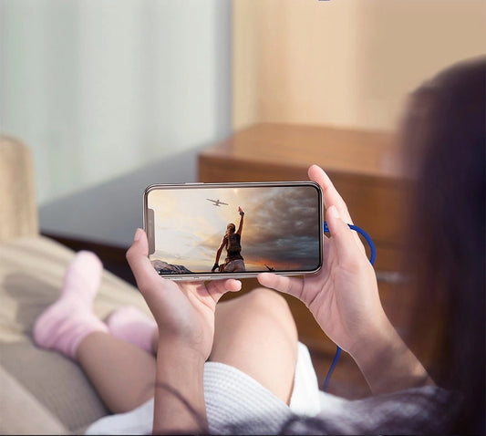 Baseus Yiven USB / Lightning Ladekabel Datenkabel Textilkabel Gewebekabel 1,8M schwarz (CALYW-A01)