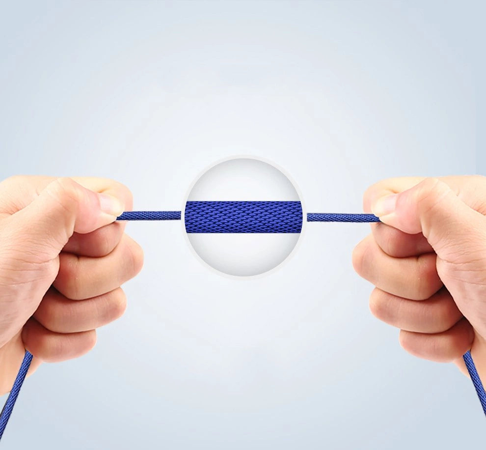 Baseus Yiven USB / Lightning Ladekabel Datenkabel Textilkabel Gewebekabel 1,8M schwarz (CALYW-A01)