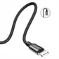Baseus Yiven USB / Lightning Ladekabel Datenkabel Textilkabel Gewebekabel 1,8M schwarz (CALYW-A01)