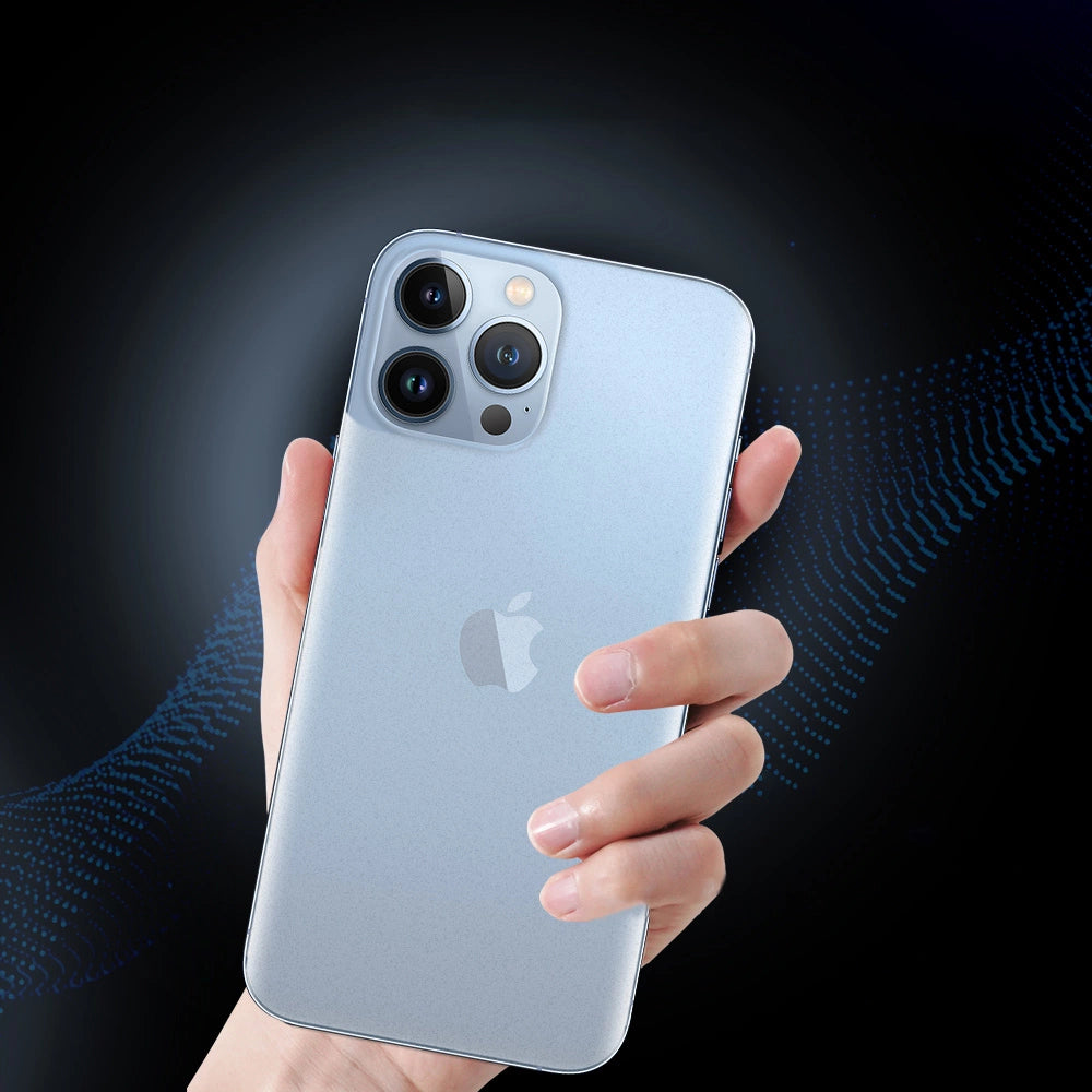 Bestsuit 6in1 Set für iPhone 13 mini Hülle / Flexi-Hartglas / Rückseite Folie / Kameraglas / Tücher / Applikator (D30 Buffer)