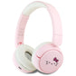 Bluetooth On-Ear-Kopfhörer mit Hello Kitty-Gesichtslogo, Rosa