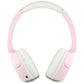 Bluetooth On-Ear-Kopfhörer mit Hello Kitty-Gesichtslogo, Rosa