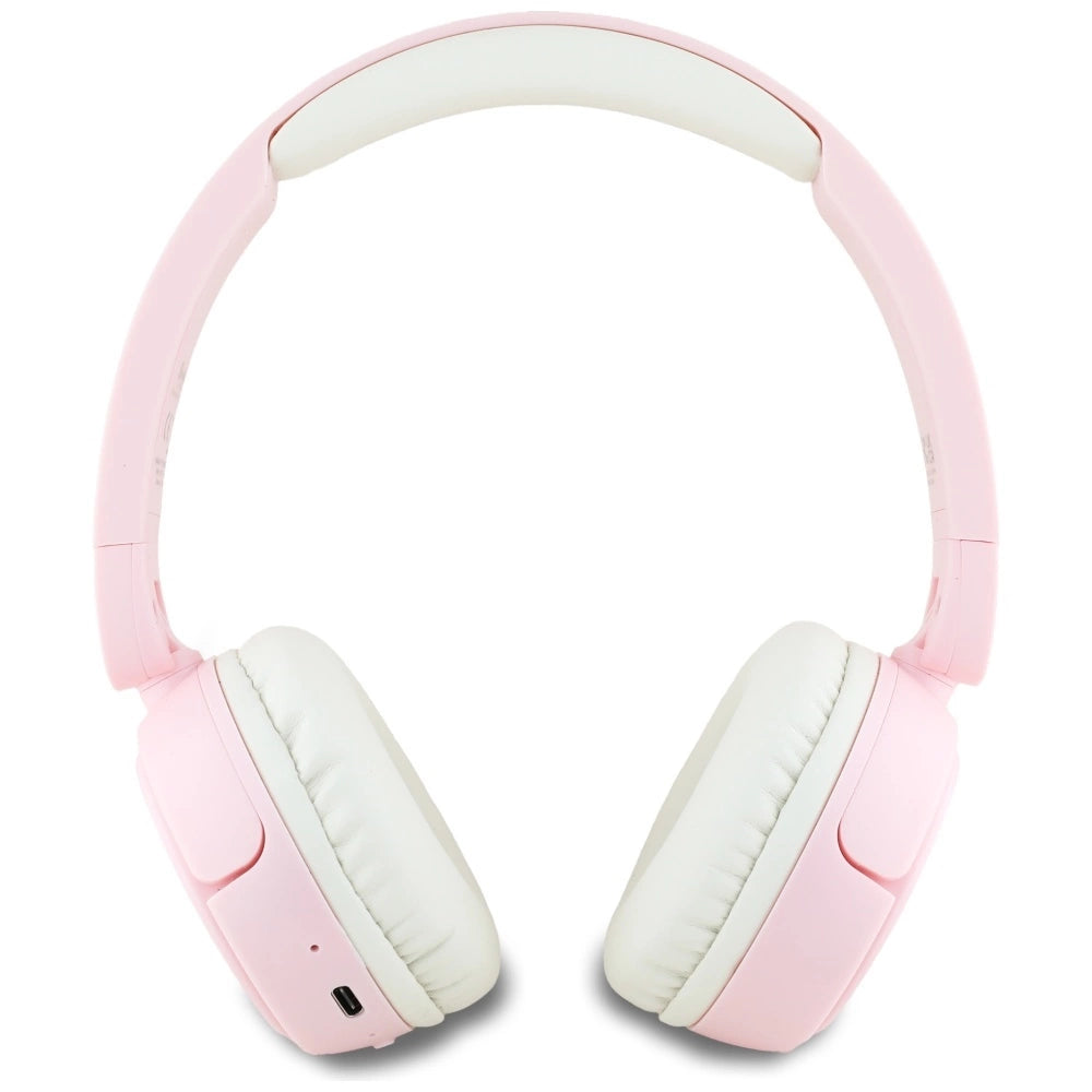 Bluetooth On-Ear-Kopfhörer mit Hello Kitty-Gesichtslogo, Rosa