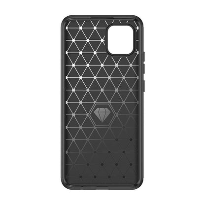 Carbon Case Flexible Hülle für Samsung A03S EU (166,5) schwarz