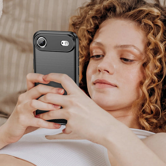 Carbon Case für iPhone 17 Air - Schwarz