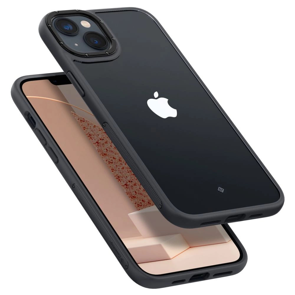 Caseology Skyfall Hülle für iPhone 14 Plus – Mattschwarz